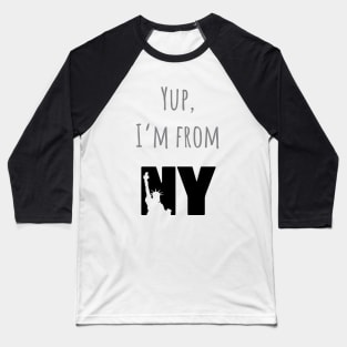 I'm from NY Baseball T-Shirt